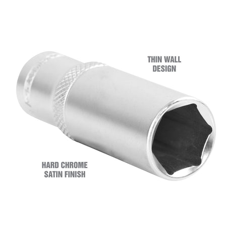 OEMTOOLS 22330 3/8 Inch Drive Deep Socket (16 mm) Additional Image 2