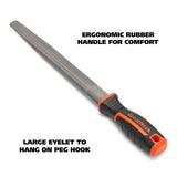 GreatNeck HHR10C Half Round File (10 Inch) Additional Image 3