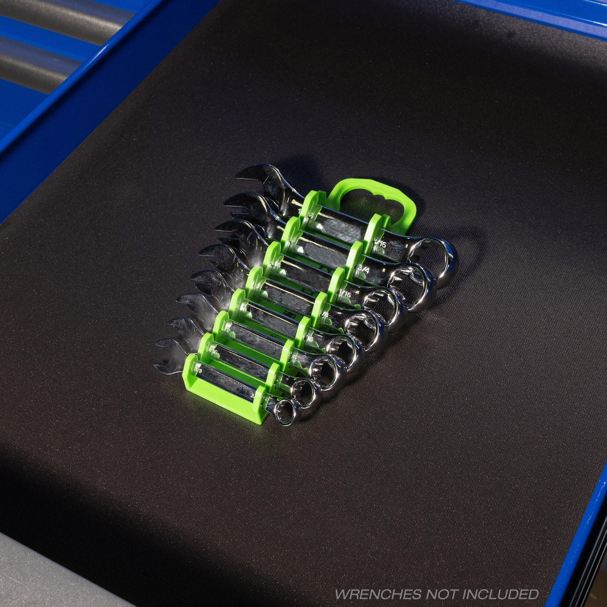 OEMTOOLS 23108 Stubby Wrench Organizer- Green Additional Image 5