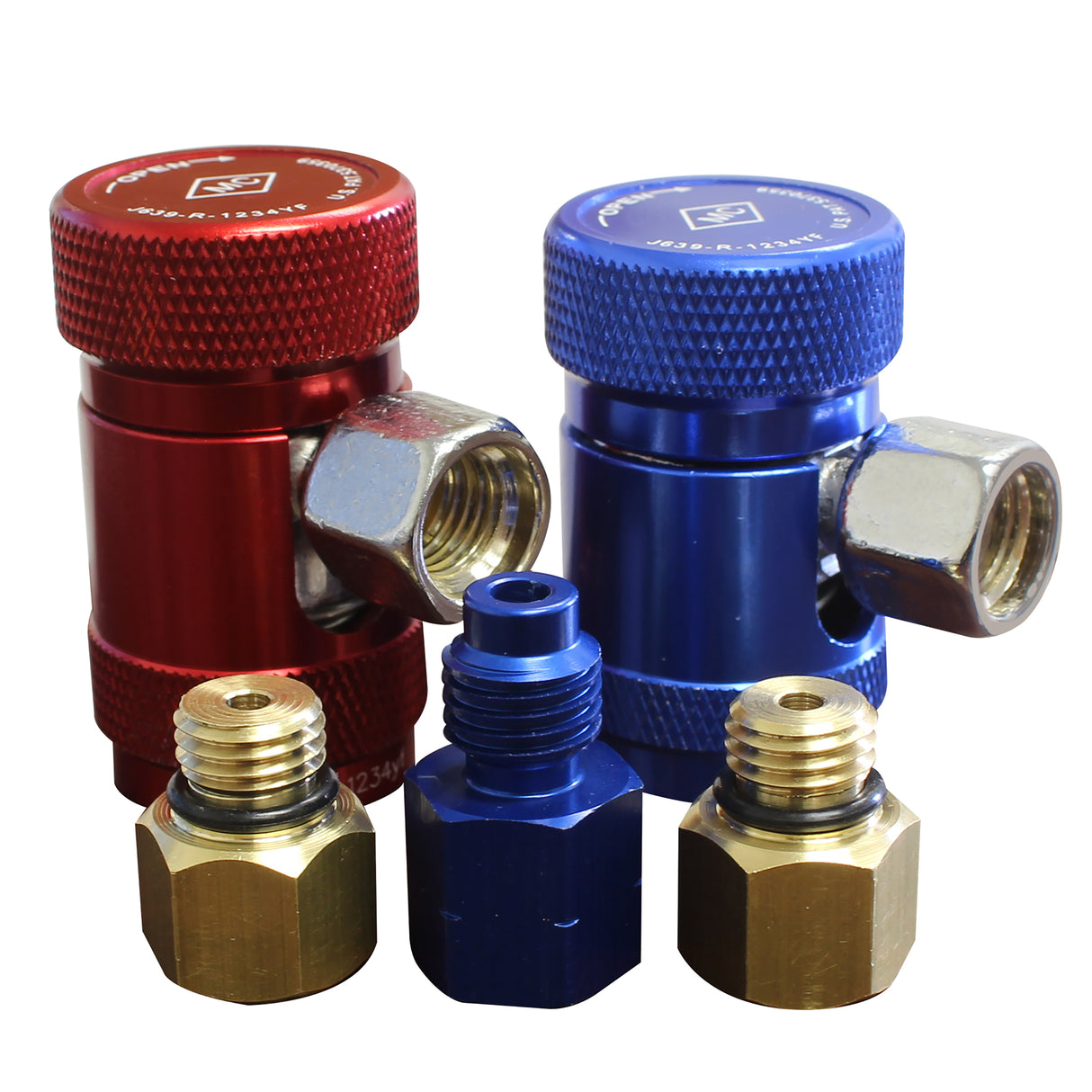 Mastercool 83736-K Deluxe R134A/R1234YF Coupler Conversion Kit Main Image