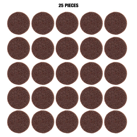 OEMTOOLS 22519 Twist Lock Surface Prep Discs 3in. Medium (25 Pack) Additional Image 1