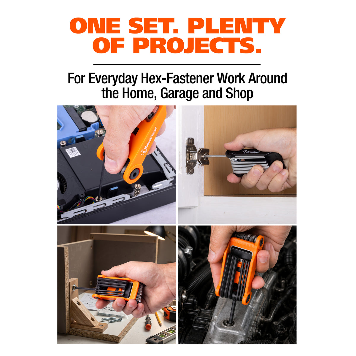 OEMTOOLS 74227 Twist & Split Hex Key Additional Image 4
