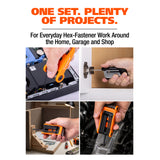 OEMTOOLS 74227 Twist & Split Hex Key Additional Image 4