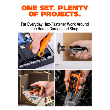 OEMTOOLS 74227 Twist & Split Hex Key Additional Image 4