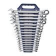 GearWrench 9416 16 Pc 12 Pt Ratcheting Combination Wrench Set - Metric Main Image