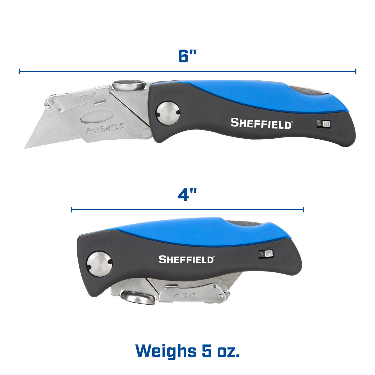 Sheffield 12119 Quick Change Lock Back® Utility Knife Additional Image 6