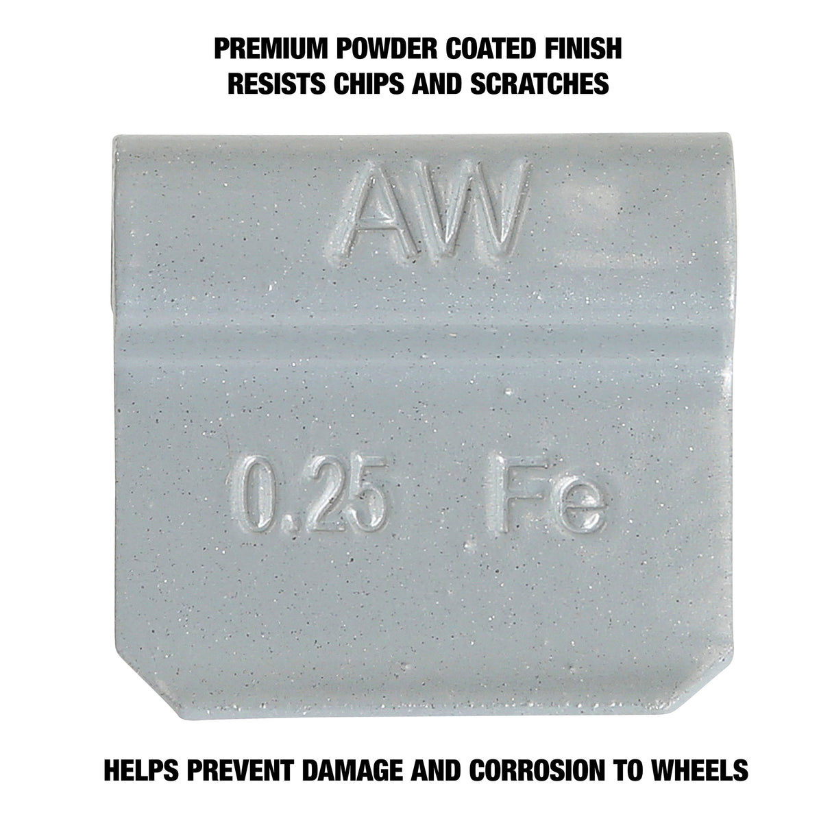OEMTOOLS 23222 0.25 Oz. AL Style Steel Wheel Weight - 1 Box of 25 Additional Image 3