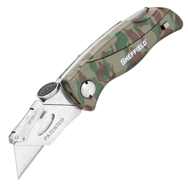 Sheffield 12131 Quick Change Folding Lock Back® Utility Knife Main Image