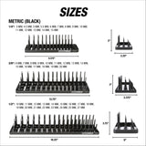 OEMTOOLS 22337 6 Piece 3 Post Socket Tray Set – SAE and Metric Additional Image 3