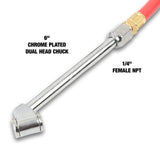 OEMTOOLS 25864 Dual Head Chuck Tire Inflator Gauge Additional Image 3