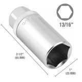 OEMTOOLS 22883 13/16 Inch 3/8in. Drive Magnetic Spark Plug Socket Additional Image 1