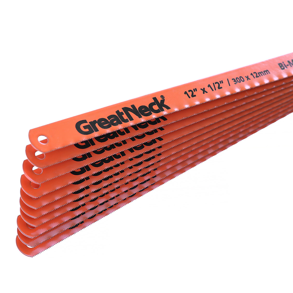 GreatNeck 74016 12in. Bi-Metal Hacksaw Blade Assorted 10 Pack Additional Image 5