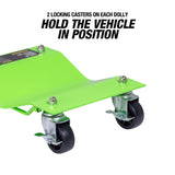 OEMTOOLS 24858 1500 Lb. Wheel Dollies Set of 2 Additional Image 1