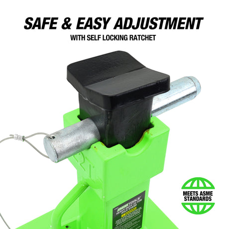 OEMTOOLS 24854 Heavy Duty 22 Ton Axle Stands Additional Image 3