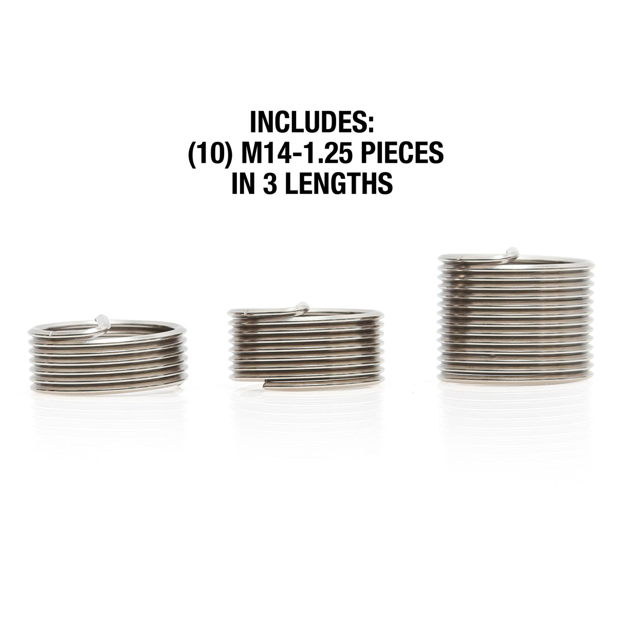 OEMTOOLS 25644 Thread Repair Insert - Metric M14 - 1.25 (10 Piece) Additional Image 1