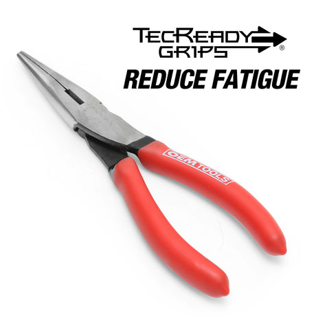 OEMTOOLS 22612 6in. Long Nose Pliers with Side Cutter Additional Image 3