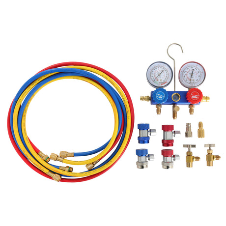 OEMTOOLS 25130 Dual Aluminum Manifold Gauge Set Additional Image 1