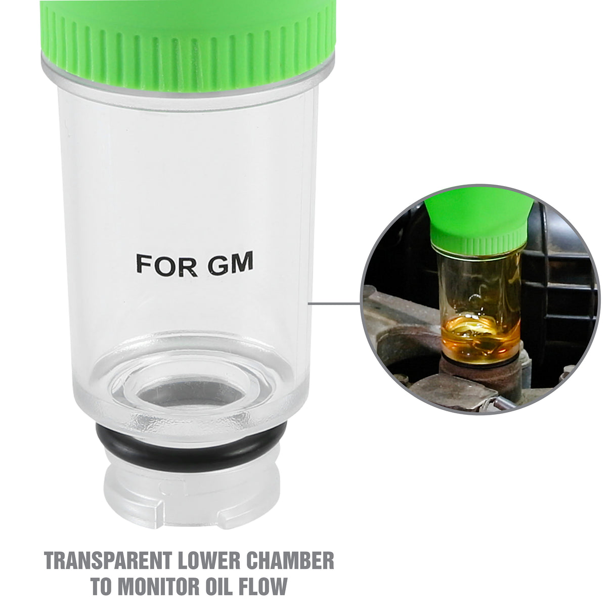 OEMTOOLS 87021 Direct Fit Oil Funnel for GM and BMW Additional Image 3