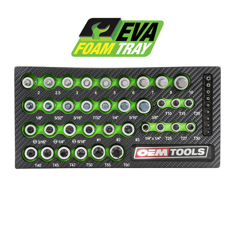 OEMTOOLS 23992 44 Piece Multi-Drive Star and Bit Socket Set Additional Image 2