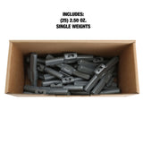 OEMTOOLS 23260 2.50 Oz. MC Style Steel Wheel Weight - 1 Box of 25 Additional Image 4