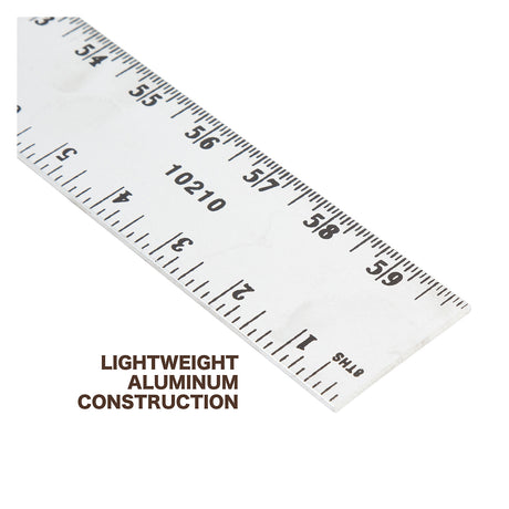 Mayes 10210 Aluminum Straight Edge Ruler (60 x 2 Inch) Additional Image 2