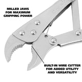 GreatNeck C10WC Curved Jaw Locking Pliers (10 Inch) Additional Image 2
