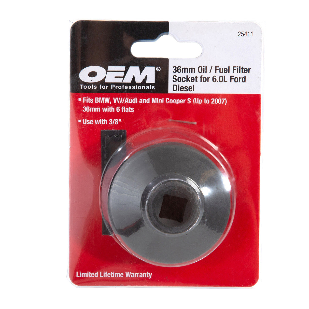 OEMTOOLS 25411 36mm Oil Filter Socket Additional Image 4