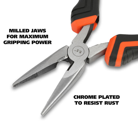 GreatNeck LN55C Long Nose Pliers (5-1/2 Inch) Additional Image 2