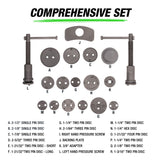 OEMTOOLS 27113 18-Piece Disc Caliper Set Additional Image 1