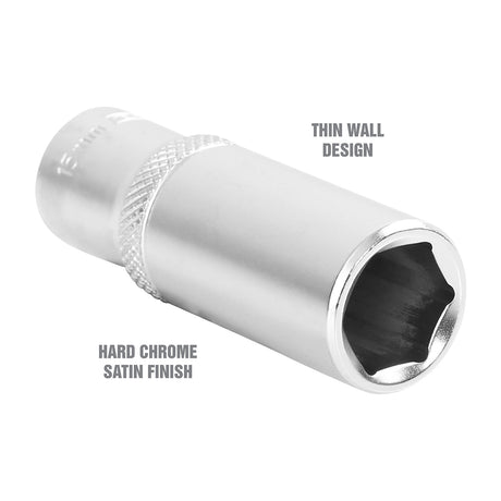 OEMTOOLS 22329 15 mm 3/8 Inch Drive Deep Socket Additional Image 2