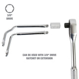 OEMTOOLS 70-035 2 Piece Distributor Clamp Wrench Set Additional Image 5