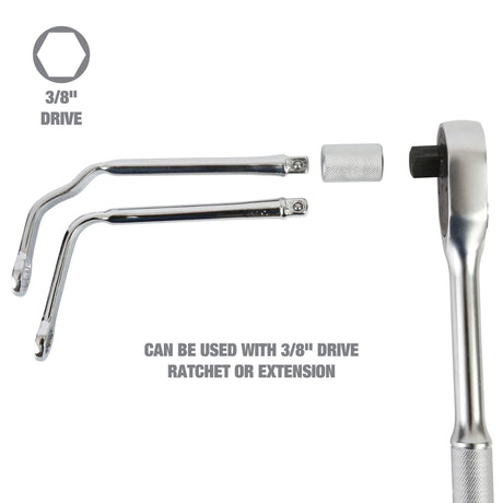 OEMTOOLS 70-035 2 Piece Distributor Clamp Wrench Set Additional Image 5