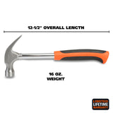 GreatNeck S16C Steel Curved Claw Hammer (16 Oz.) Additional Image 1