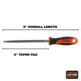 GreatNeck HCT6X Extra Slim Taper File (6 Inch) Additional Image 1