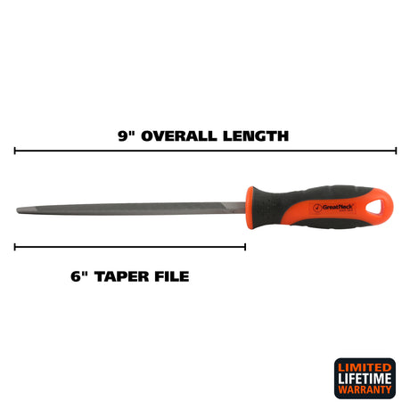 GreatNeck HCT6X Extra Slim Taper File (6 Inch) Additional Image 1