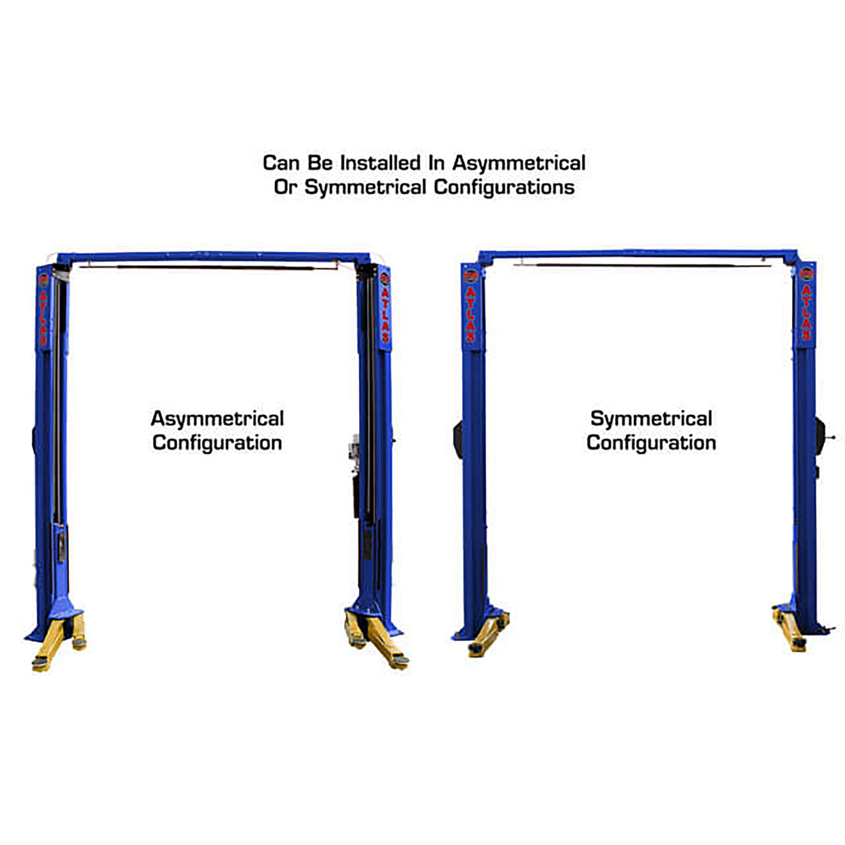 Atlas Equipment Platinum PVL10 10,000 Lb. 2-Post Lift Additional Image 6