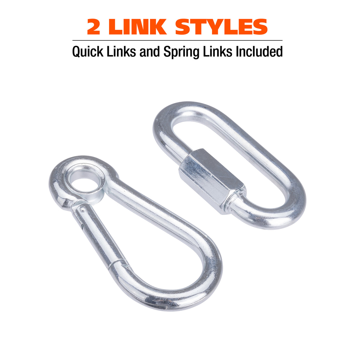 GreatNeck 68236 12-Piece Quick and Spring Link Assortment Additional Image 1