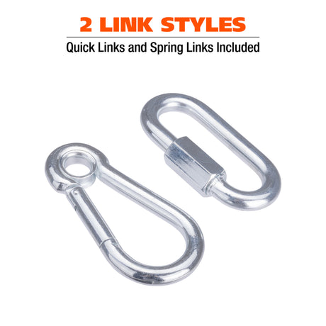 GreatNeck 68236 12-Piece Quick and Spring Link Assortment Additional Image 1