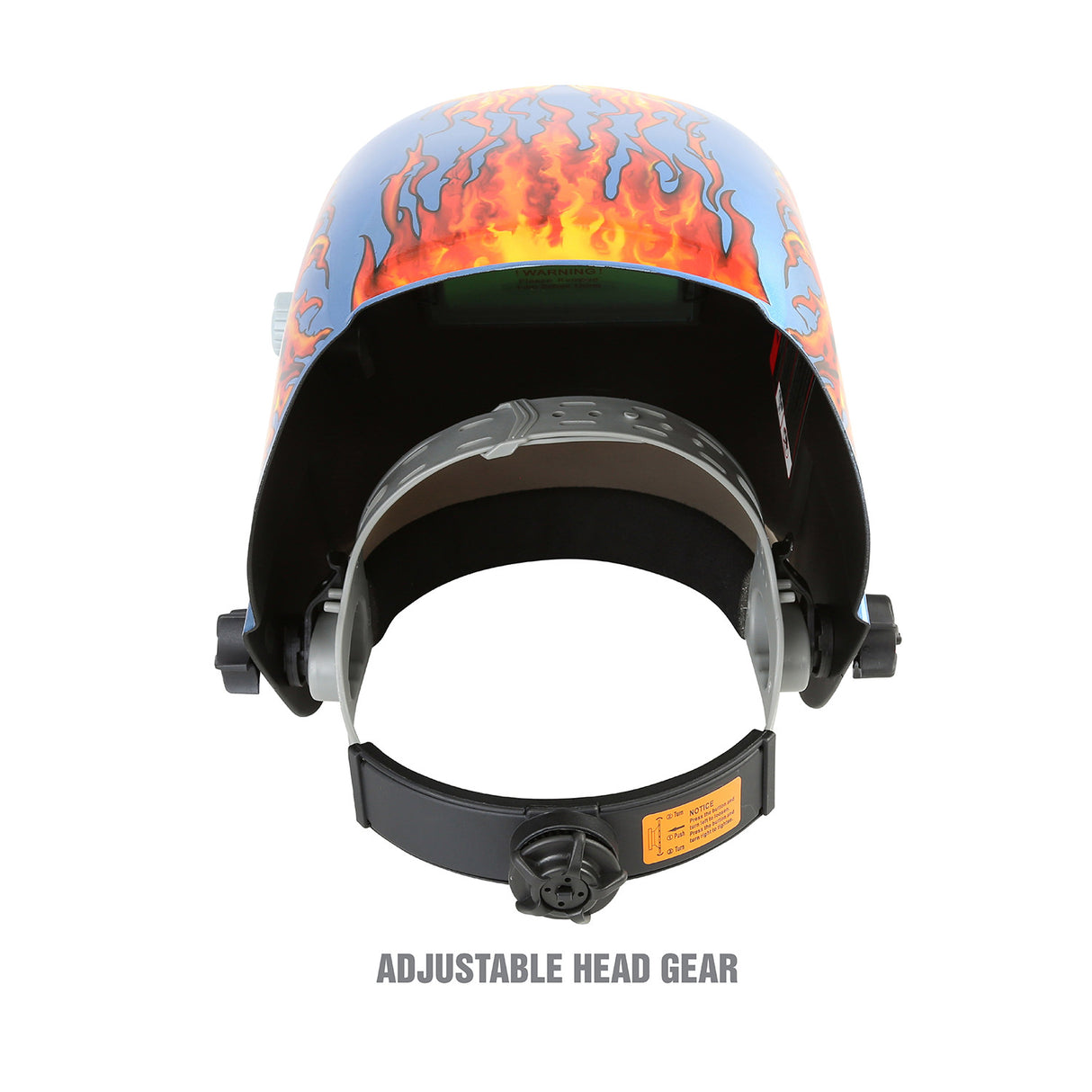 OEMTOOLS 24358 Automatic Darkening Welding Helmet with Grinding Function Additional Image 4