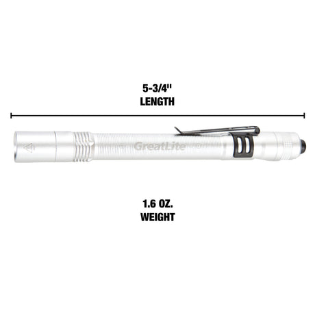 GreatLite 32839 Cree LED Silver Pen Light Additional Image 4