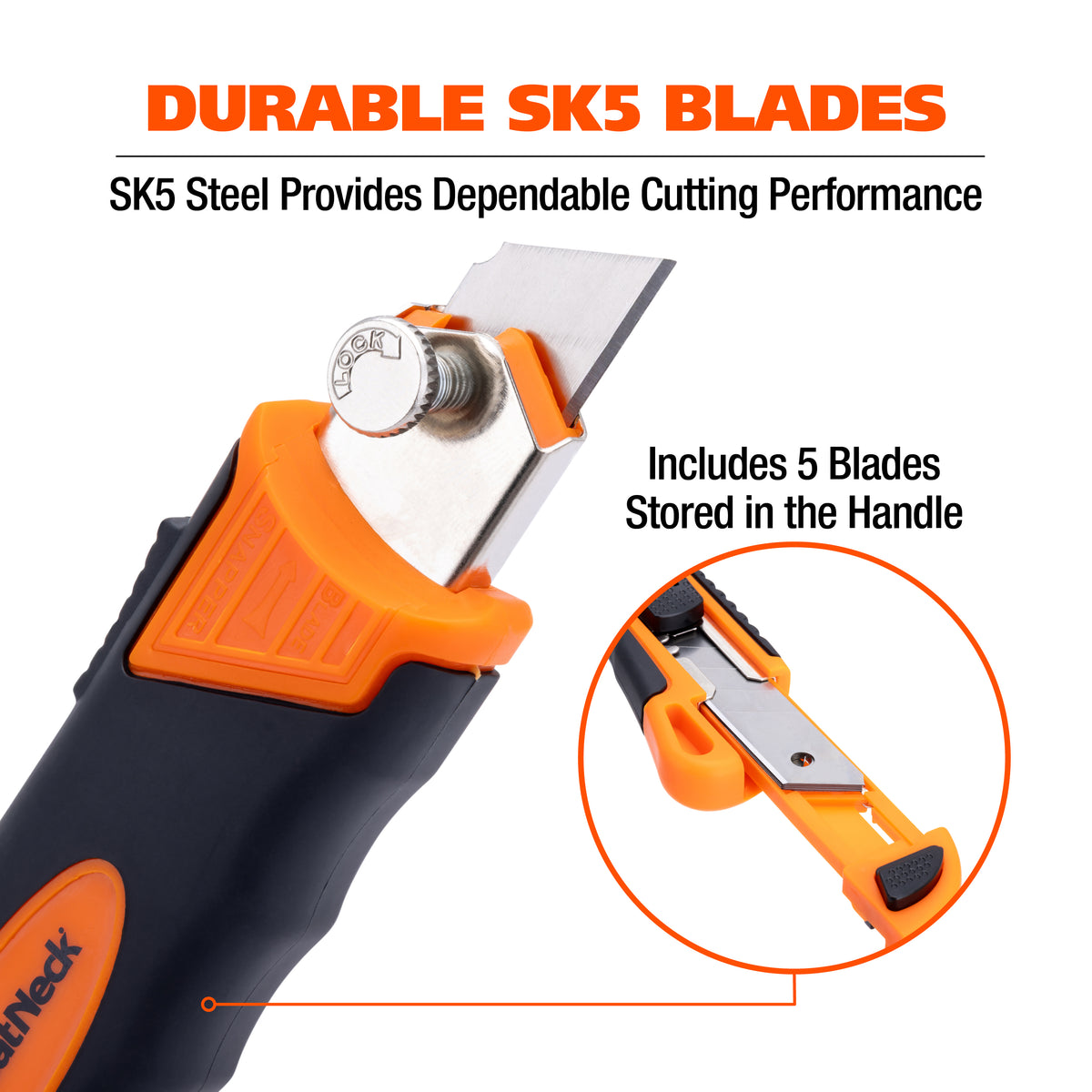 GreatNeck 80026 Speed Feed Snap-Off Knife Additional Image 4