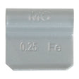OEMTOOLS 23217 0.25 Oz. MC Style Steel Wheel Weight - 1 Box of 25 Main Image