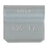 OEMTOOLS 23217 0.25 Oz. MC Style Steel Wheel Weight - 1 Box of 25 Main Image