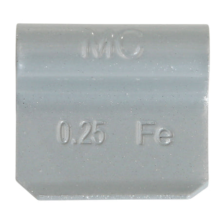 OEMTOOLS 23217 0.25 Oz. MC Style Steel Wheel Weight - 1 Box of 25 Main Image
