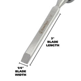 GreatNeck WC25 Chisel (1/4 Inch) Additional Image 2