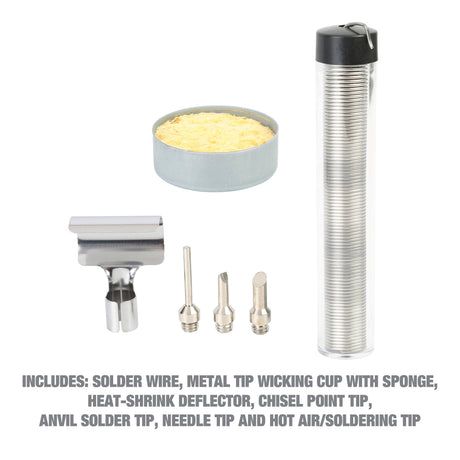 OEMTOOLS 24355 Professional 3-in-1 Butane Soldering Iron Kit Additional Image 3