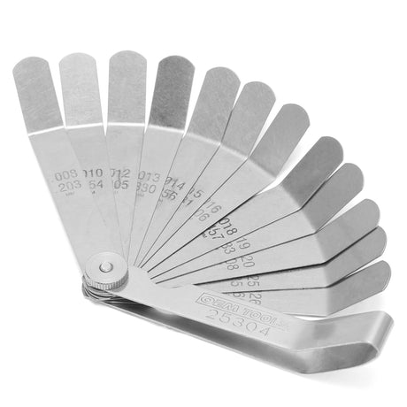 OEMTOOLS 25304 12 Blade Valve Tap Feeler Gauge Main Image
