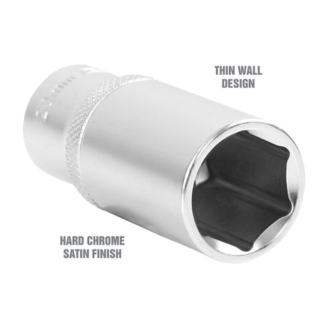 OEMTOOLS 22334 20 mm 3/8 Inch Drive Deep Socket Additional Image 2