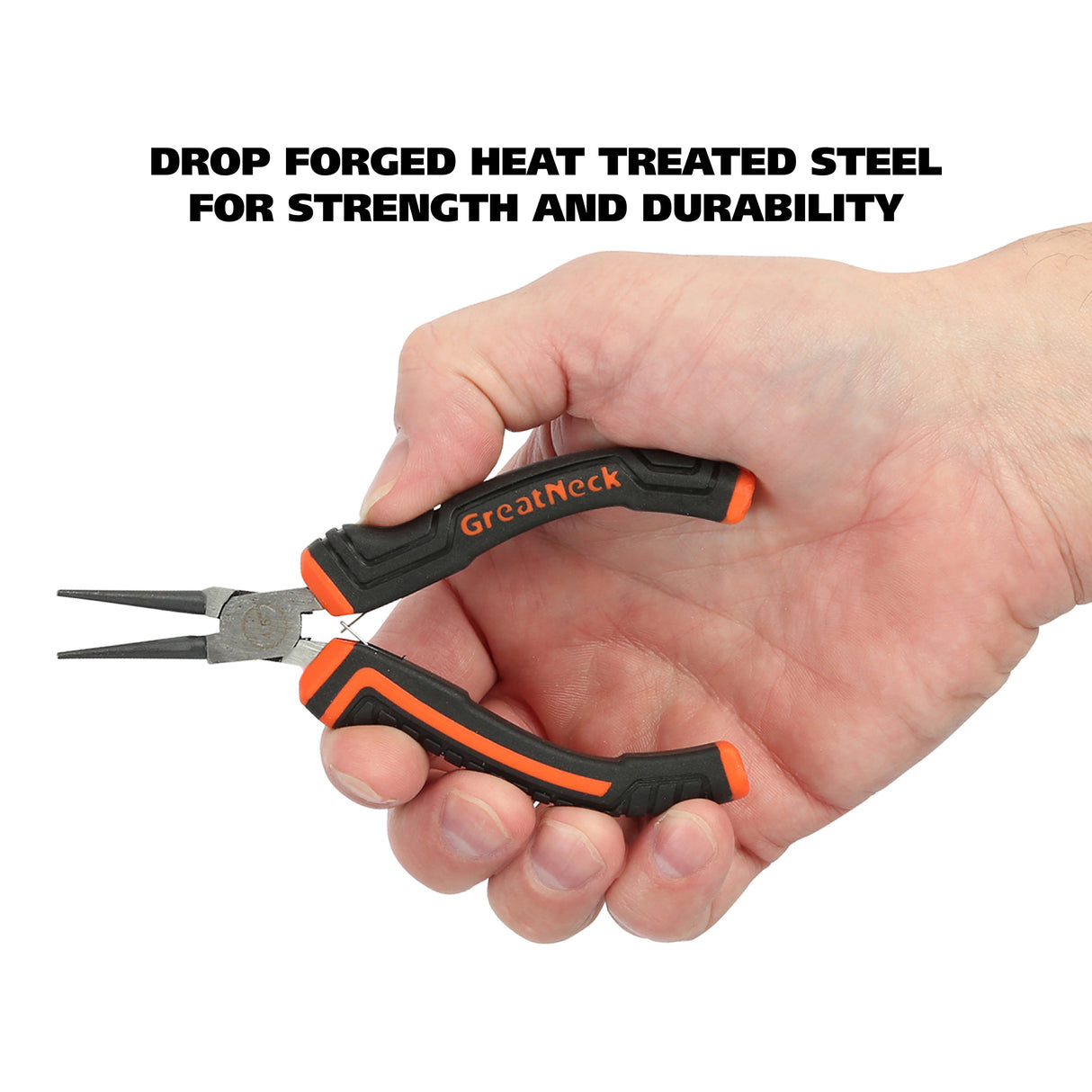 GreatNeck 4-1/2 Inch Snipe Nose Pliers Additional Image 5