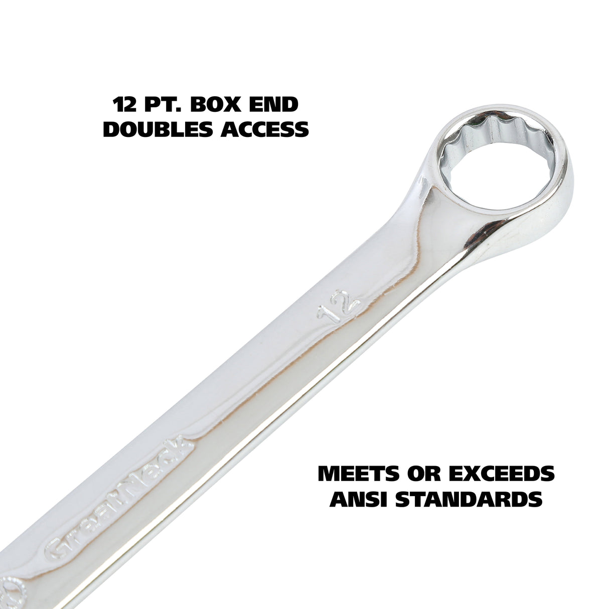 GreatNeck C12MC Combination Wrench Metric (12 mm) Additional Image 3